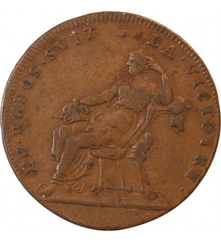 LOUIS XIV, Paix de Ratisbonne – JETON cuivre