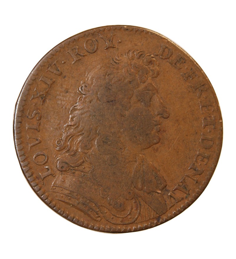 LOUIS XIV, Paix de Ratisbonne – JETON cuivre