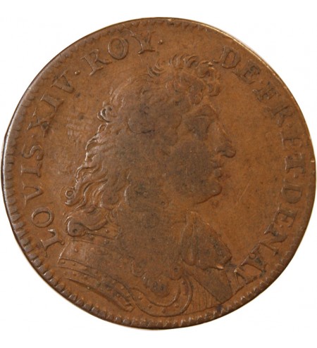 LOUIS XIV, Paix de Ratisbonne – JETON cuivre
