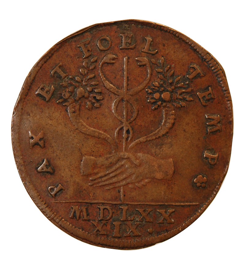 DUCHE DE LORRAINE, Charles III le Grand – JETON cuivre 1589