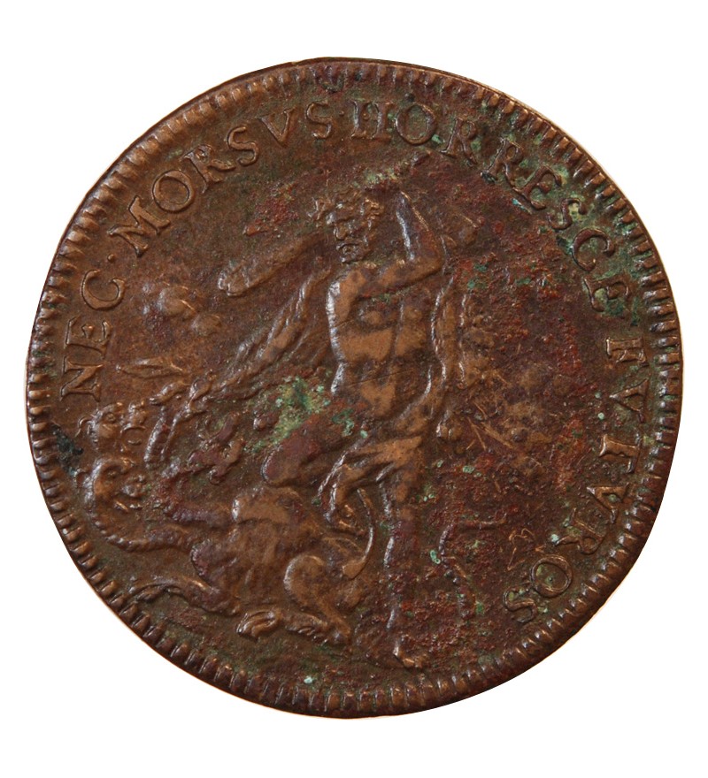 NOTAIRES DE PARIS – JETON cuivre 1665