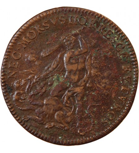 NOTAIRES DE PARIS – JETON cuivre 1665