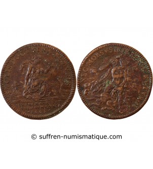 NOTAIRES DE PARIS – JETON cuivre 1665