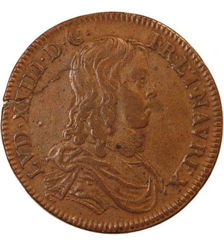 CORPORATIONS, Huissiers du Grand Conseil – JETON cuivre 1651