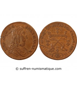 CORPORATIONS, Huissiers du Grand Conseil – JETON cuivre 1651