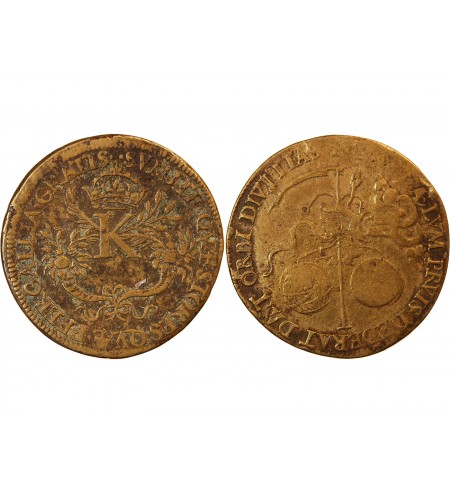 MAISON DU ROI, Receveurs généraux – JETON laiton