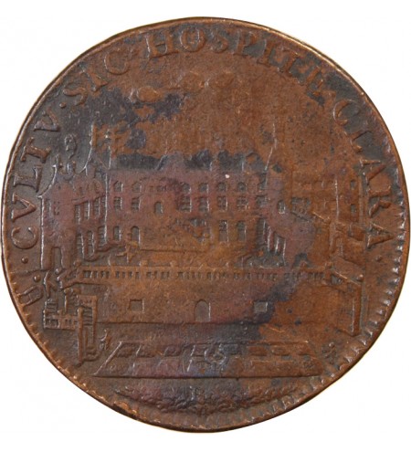 MAIRE D’ANGERS, Jacques Charlot – JETON cuivre 1685