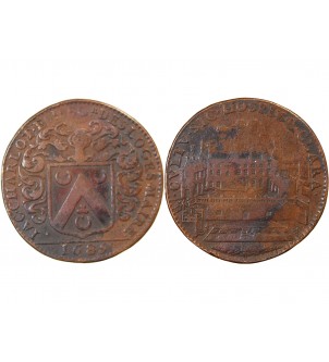 MAIRE D’ANGERS, Jacques Charlot – JETON cuivre 1685 2