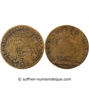 ARTILLERIE, Maximilien de Béthune – JETON laiton