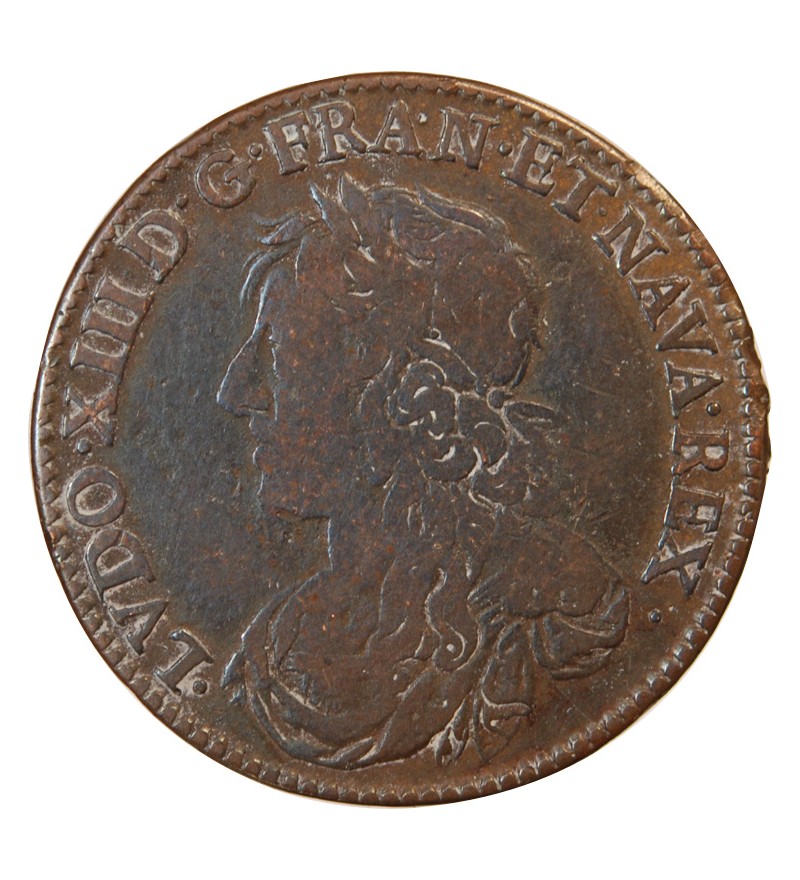 TRÉSOR ROYAL, Trésorerie Générale des Fermes – JETON cuivre