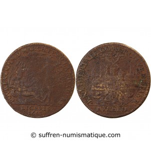 ORLEANAIS, Communauté des marchands de la Loire – JETON laiton 1653