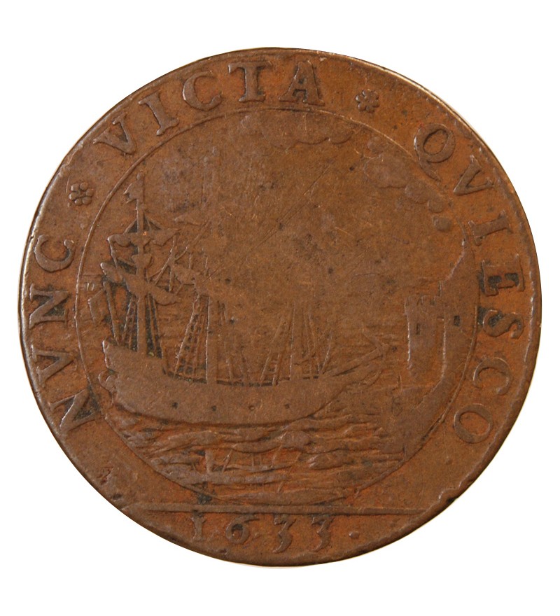 AUNIS ET LA ROCHELLE, François de Villemontée – JETON cuivre 1633