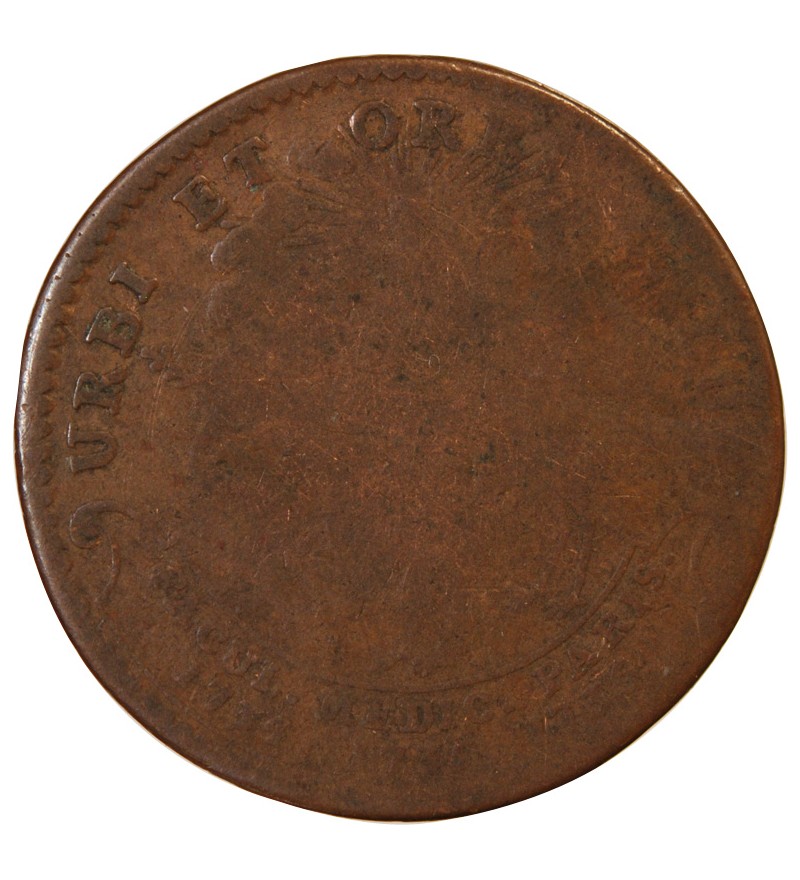 FACULTÉ DE MÉDECINE DE PARIS, Michel Reneaume de la Garanne – JETON cuivre 1736