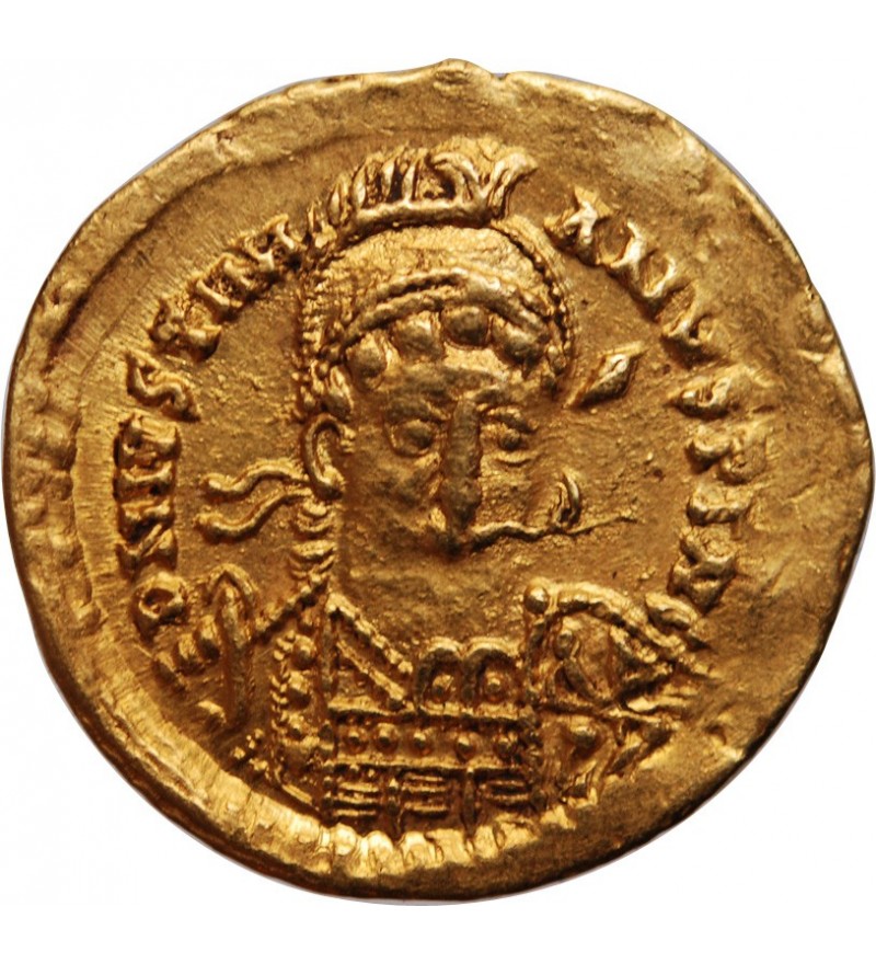 OSTROGOTH - ATHALARIC SOLIDUS AU NOM DE JUSTINIEN Ier