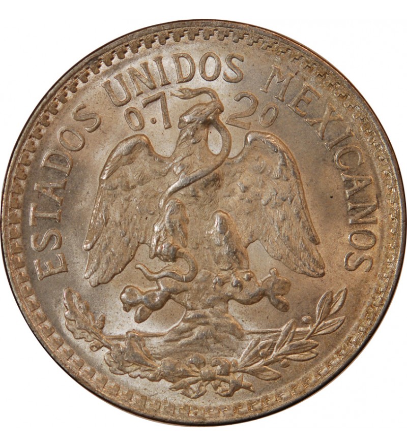 MEXIQUE - 50 CENTAVOS ARGENT 1943