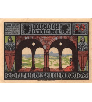 ALLEMAGNE, LOBEDA - 50 PFENNIG 1921 2