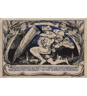 ALLEMAGNE, WEIMAR - 50 PFENNIG 1921 2