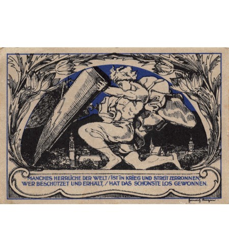 ALLEMAGNE, WEIMAR - 50 PFENNIG 1921