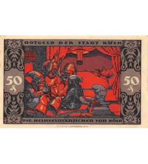 ALLEMAGNE, KÖLN- 50 PFENNIG 1922