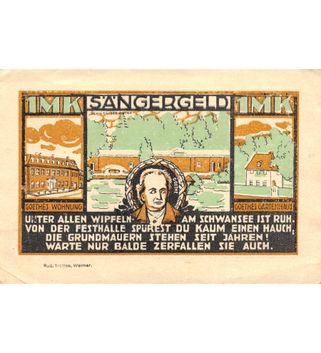 ALLEMAGNE, WEIMAR - 50 PFENNIG 1921