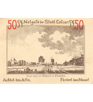 ALLEMAGNE, CALCAR - 50 PFENNIG 1922 2