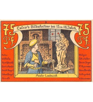 ALLEMAGNE, CALCAR - 75 PFENNIG 1922 2