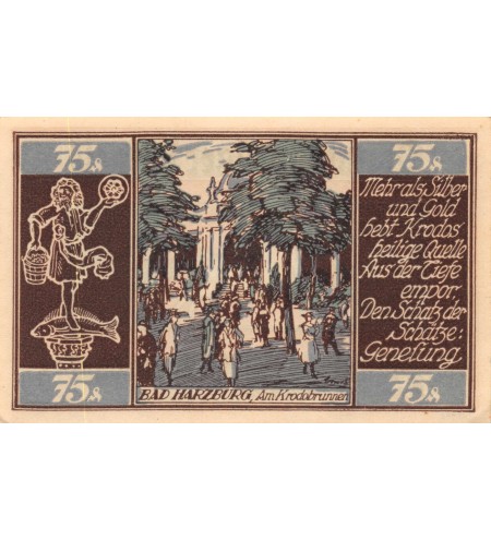 ALLEMAGNE, BRAUNSCHWEIG - 75 PFENNIG 1921