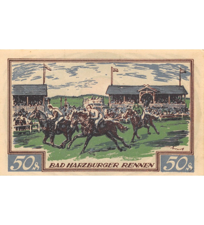 ALLEMAGNE, BRAUNSCHWEIG - 50 PFENNIG 1923