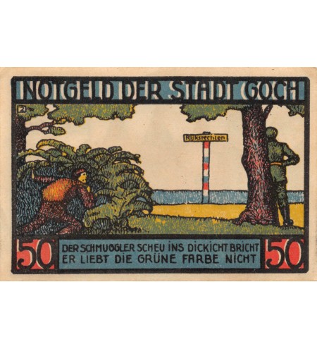 ALLEMAGNE, GOCH - 50 PFENNIG 1922