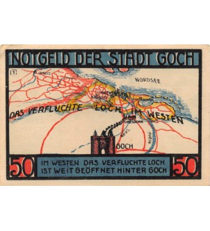 ALLEMAGNE, GOCH - 50 PFENNIG 1922