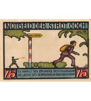 ALLEMAGNE, GOCH - 75 PFENNIG 1922