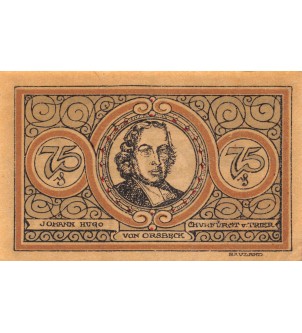 ALLEMAGNE, EHRENBREITSTEIN - 75 PFENNIG 1921 2