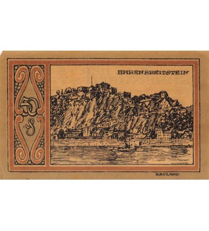 ALLEMAGNE, EHRENBREITSTEIN - 50 PFENNIG 1921