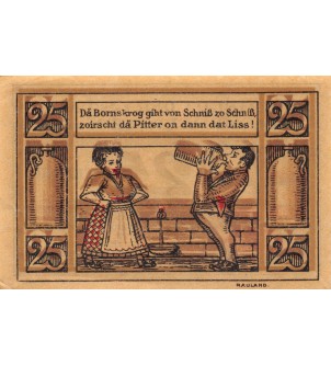 ALLEMAGNE, EHRENBREITSTEIN - 25 PFENNIG 1921