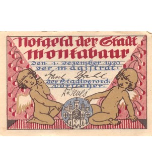 ALLEMAGNE, MONTABAUR - 50 PFENNIG 1920