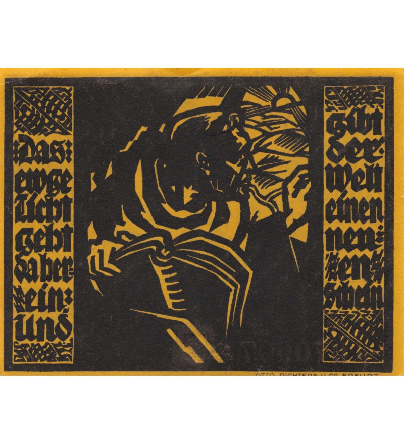 ALLEMAGNE, ERFURT - 50 PFENNIG 1921