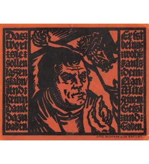 ALLEMAGNE, ERFURT - 50 PFENNIG 1921