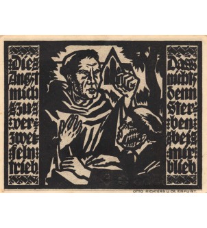 ALLEMAGNE, ERFURT - 50 PFENNIG 1921