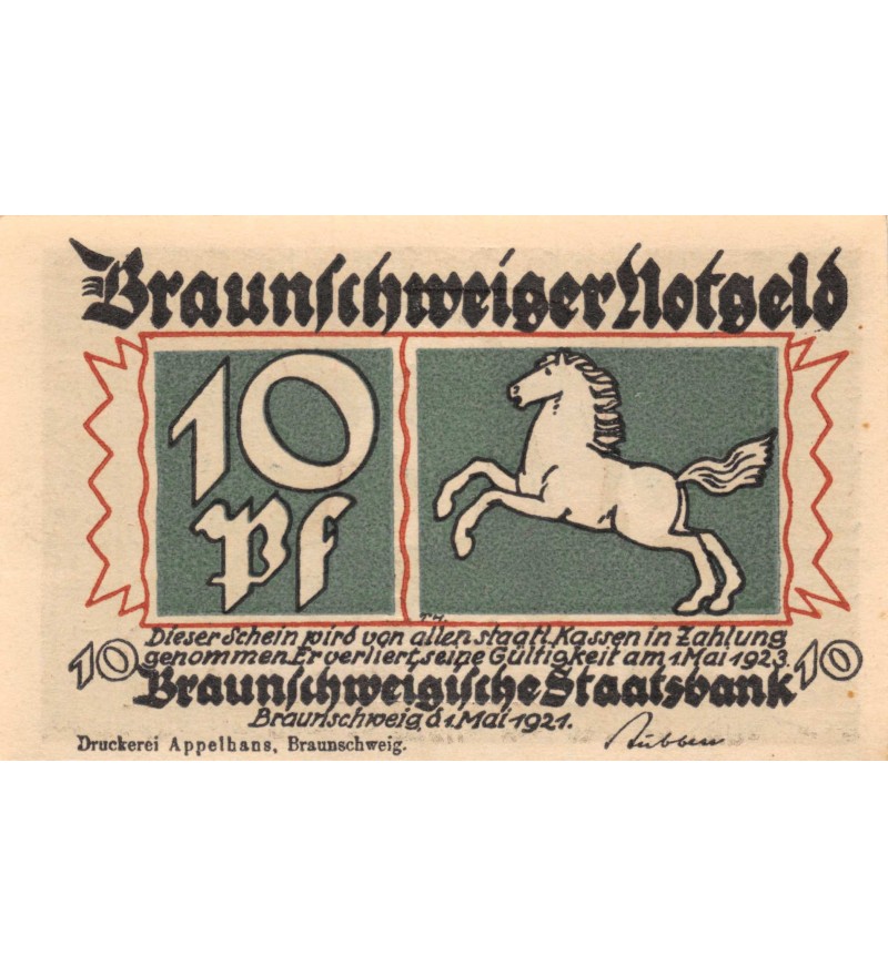 DANEMARK, ALLEMAGNE, AUGUSTENBORG - 50 PFENNIG 1920