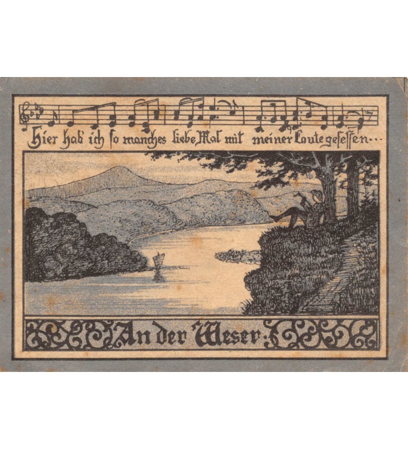 ALLEMAGNE, HANN-MÜNDEN - 125 PFENNIG 1921