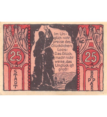 ALLEMAGNE, BOPPARD - 25 PFENNIG 1921