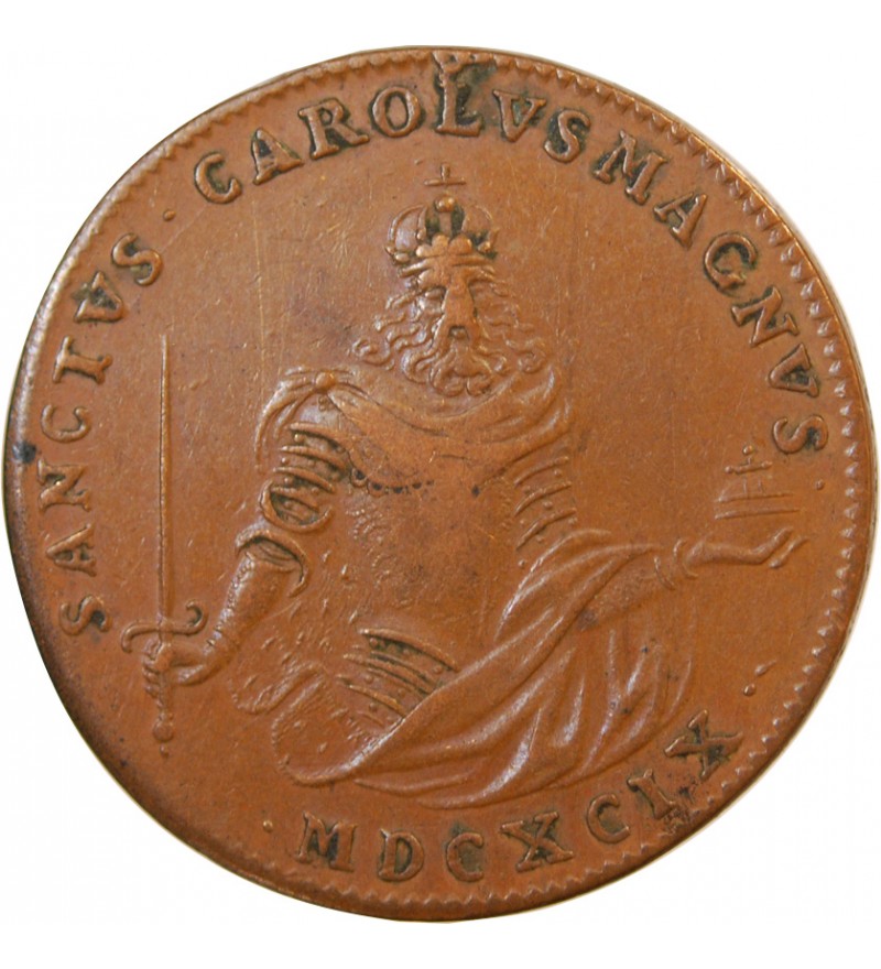 UNIVERSITÉ DE PARIS – Jeton cuivre 1699