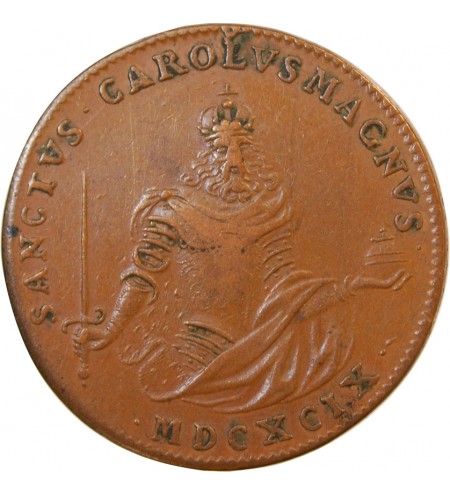 UNIVERSITÉ DE PARIS – Jeton cuivre 1699