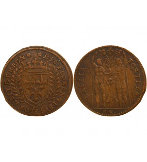 NUREMBERG, Henri III – JETON cuivre – F.11811 2