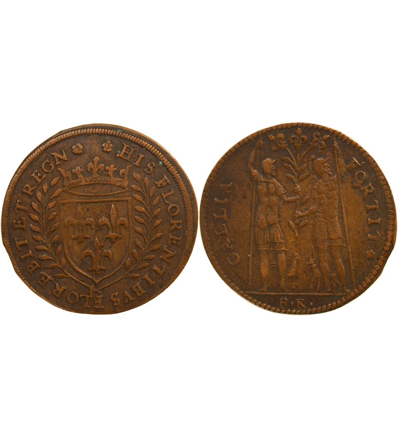 NUREMBERG, Henri III – JETON cuivre – F.11811