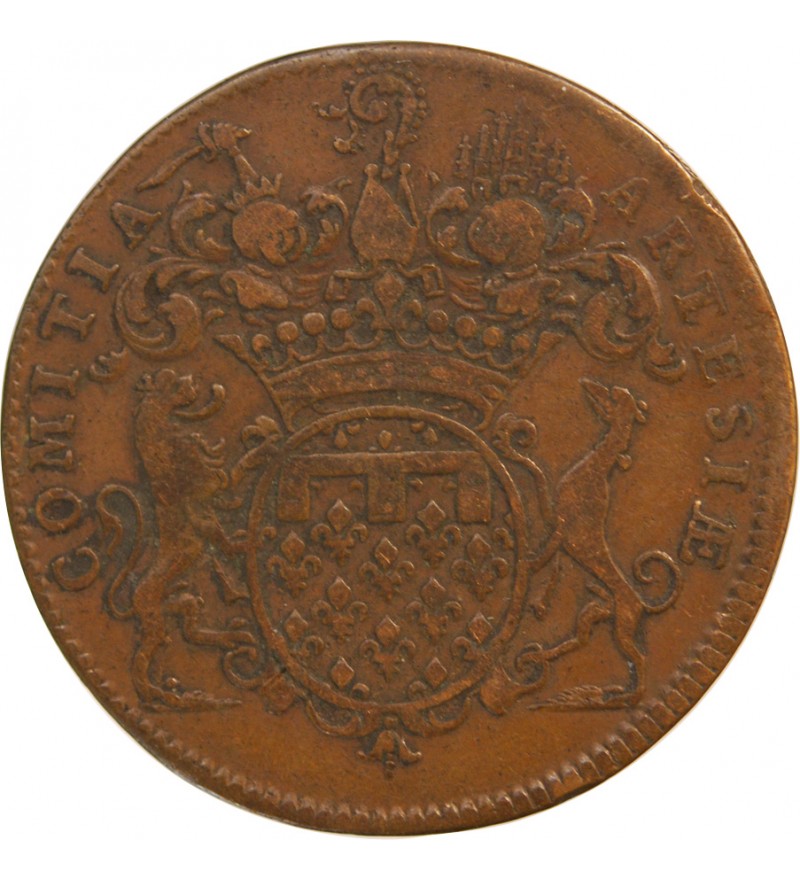 ETATS D’ARTOIS, Louis XIV – JETON cuivre 1705