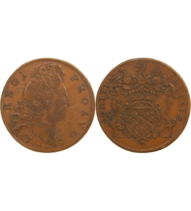 ETATS D’ARTOIS, Louis XIV – JETON cuivre 1705