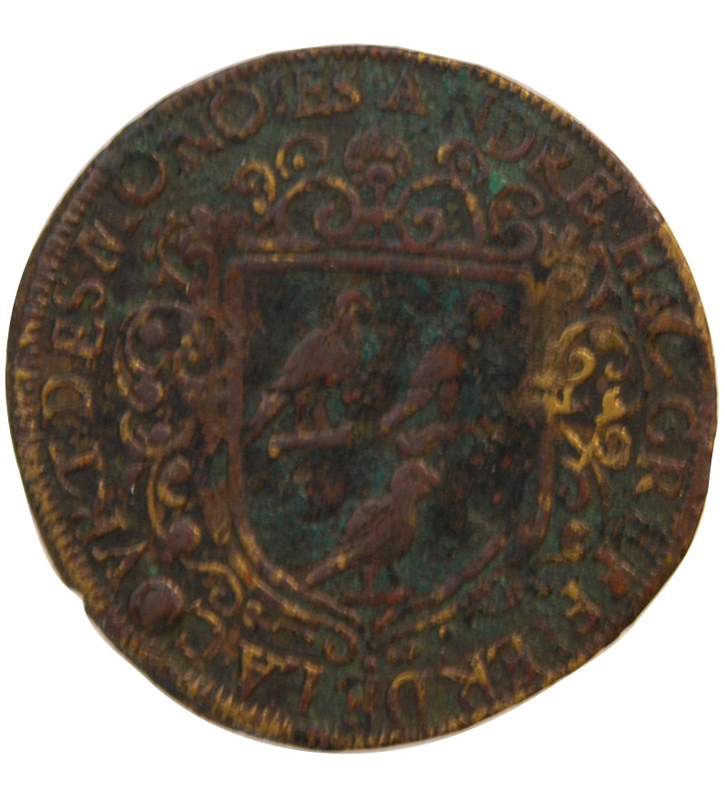 NUREMBERG, André Hac, greffier de la Cour des monnaies – JETON laiton - F.2274