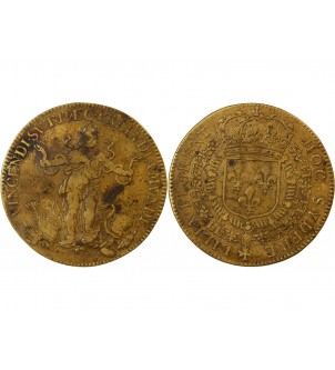 LOUIS XIV – JETON laiton HOC SYDERE LILIA FLORENT 2