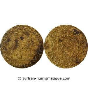 CONSEIL DU ROI, Charles IX – JETON laiton 1572